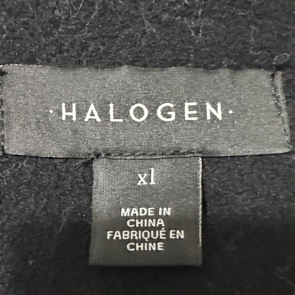 Wool Single Button, Lined Women's Relaxed Coat - Picture 7 of 9